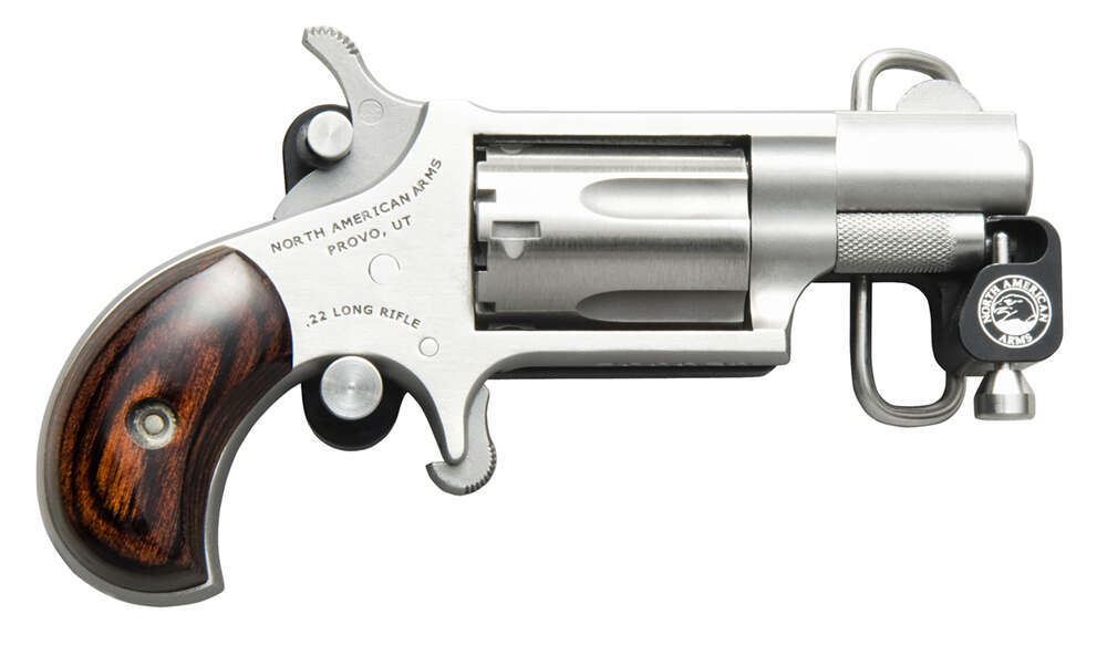 Handguns North American Arms Ready Series 22LR NAA MINI REVOLVER .22LR 1-1/8" BRL w/BELT BUCKLE